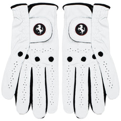 Cobra Ferrari Regular Right Hand Mens White  Golf Glove