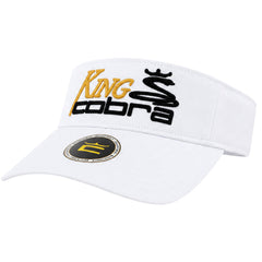 Cobra King White Golf Visor