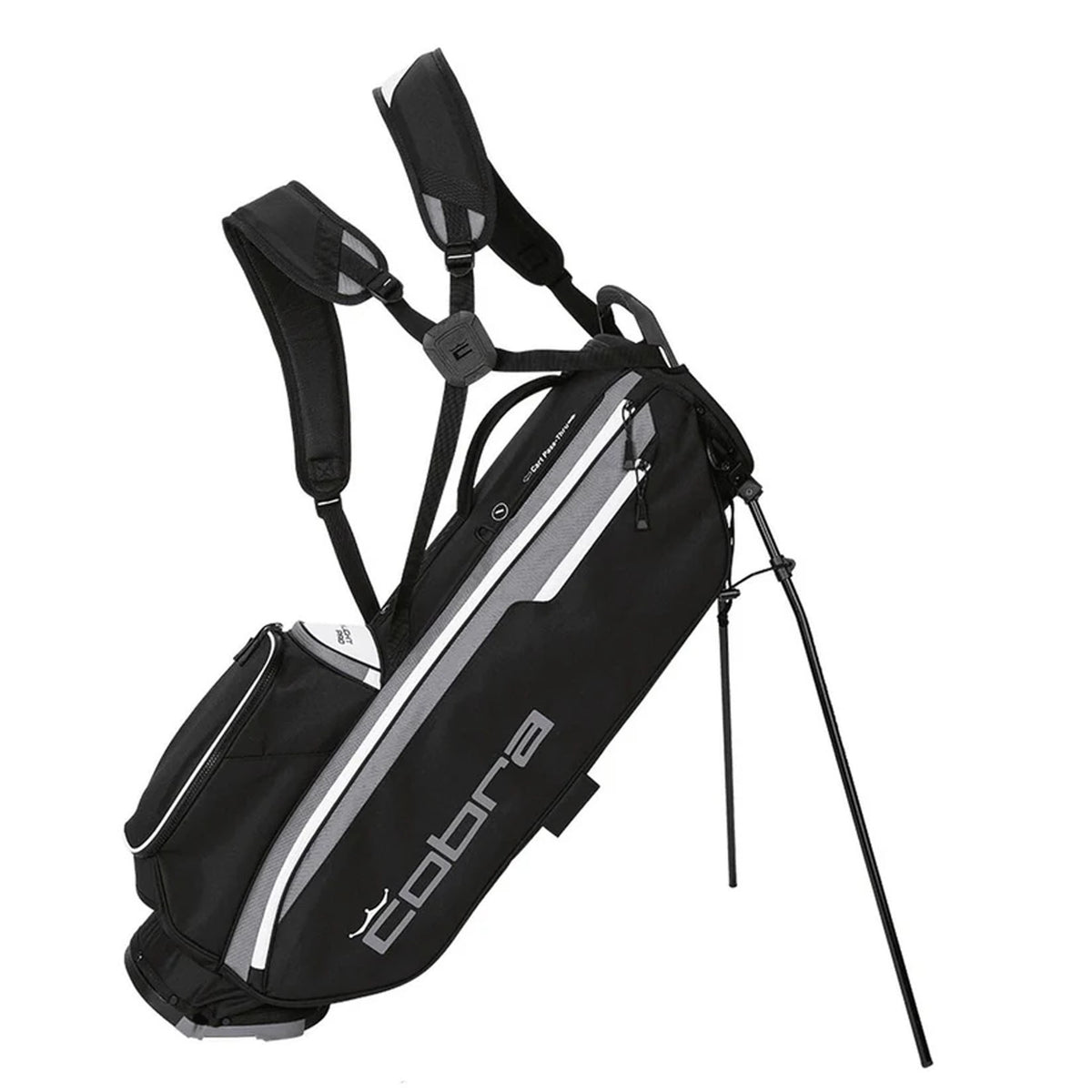 Cobra Ultralight Pro Black/White Golf Stand Bag
