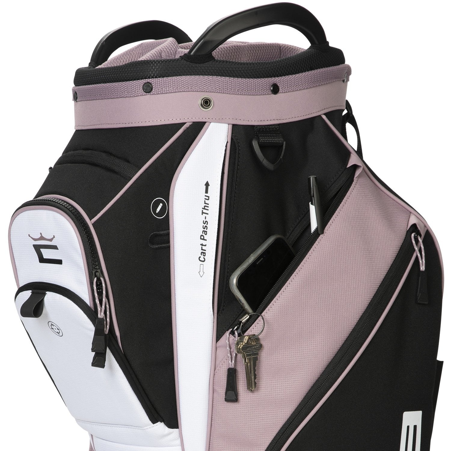 Cobra Ultralight Pro Elderberry/Black Golf Cart Bag