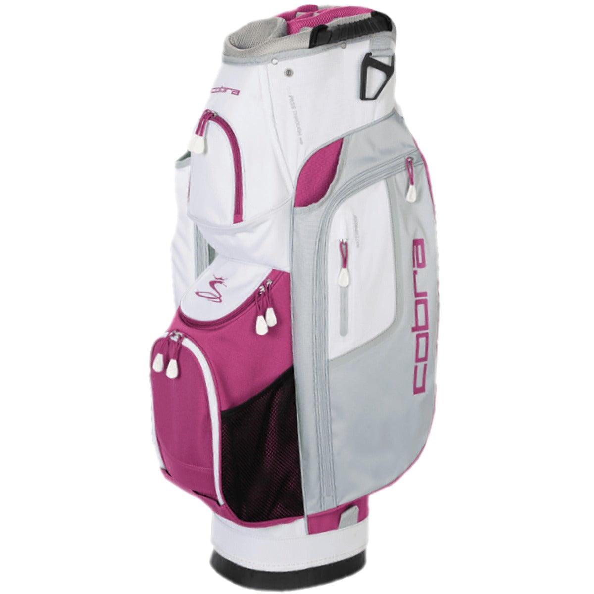 Cobra Fly XL White Pink Golf Cart Bag