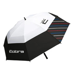 Cobra Two-Tone White/Black Golf Umbrella