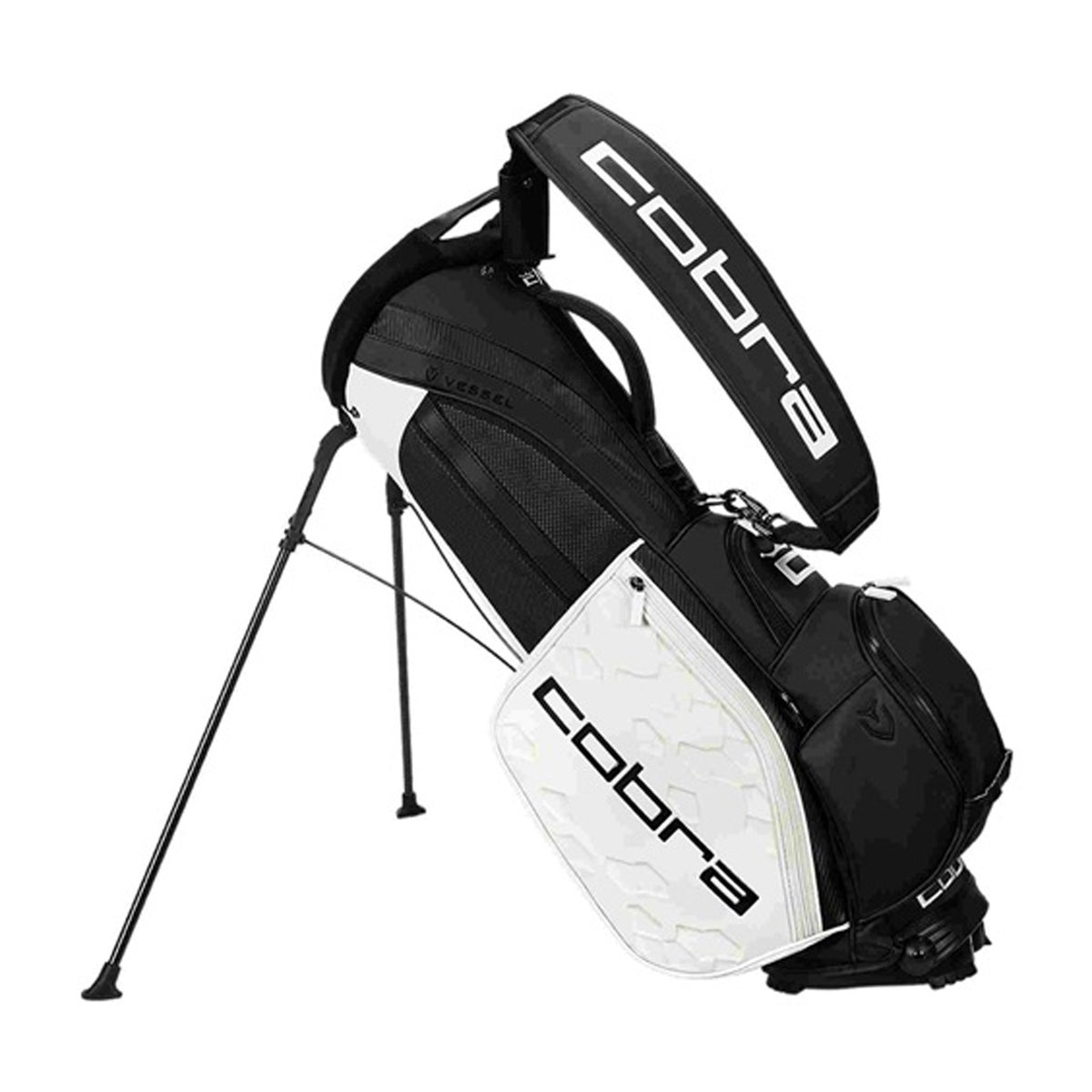 Cobra Tour Black/White Golf Stand Bag