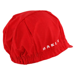 Oakley Logo Mens Red Cycling Cap