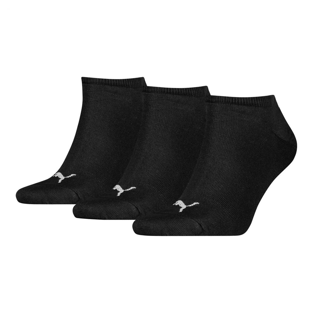 Puma 3-Pack Shoe Liner Mens Black Socks