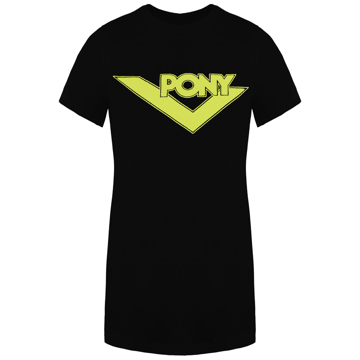 Pony Logo Womens Black T-Shirt