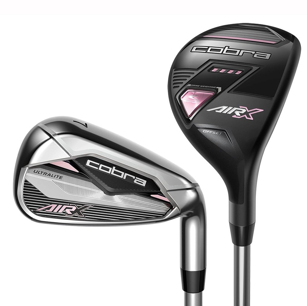 Cobra Air-X Womens Graphite Left Handed Combo Iron Set