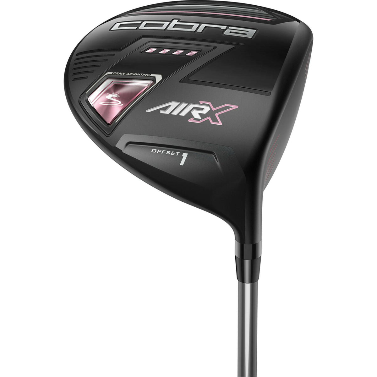 Cobra Air-X Offset Black Left Handed Womens Golf Driver