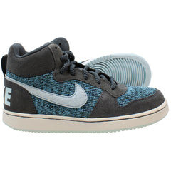 Nike Court Borough Mid SE (GS) Kids Grey/Blue Trainers