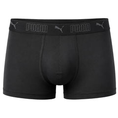 Puma 2-Pack Sport Microfiber Mens Black Boxer Shorts