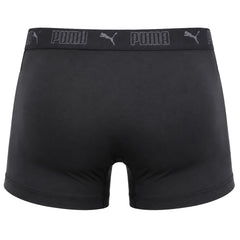 Puma 2-Pack Sport Microfiber Mens Black Boxer Shorts