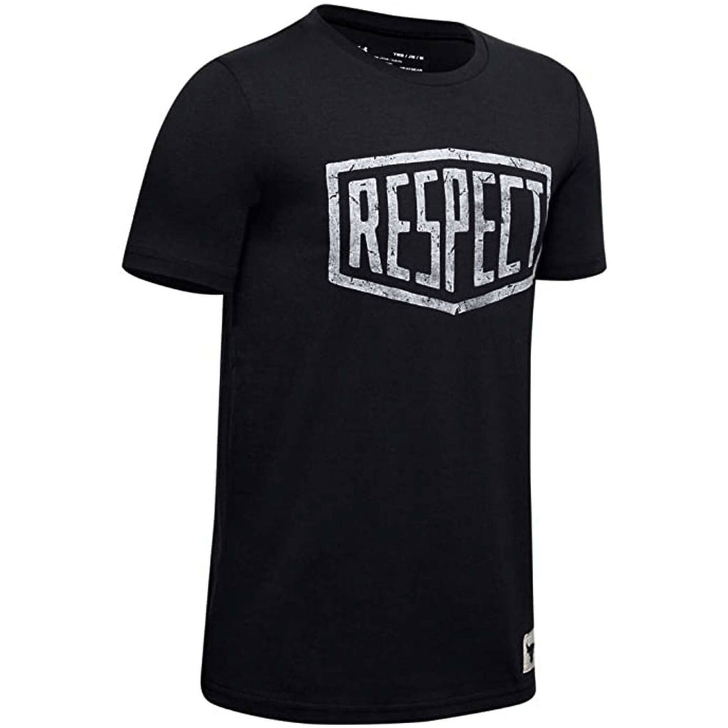 Under Armour x Project Rock Black T-Shirt - Kids