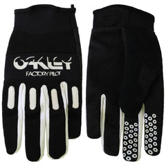 Oakley Factory Sports Mens Black/White Cycling Gloves