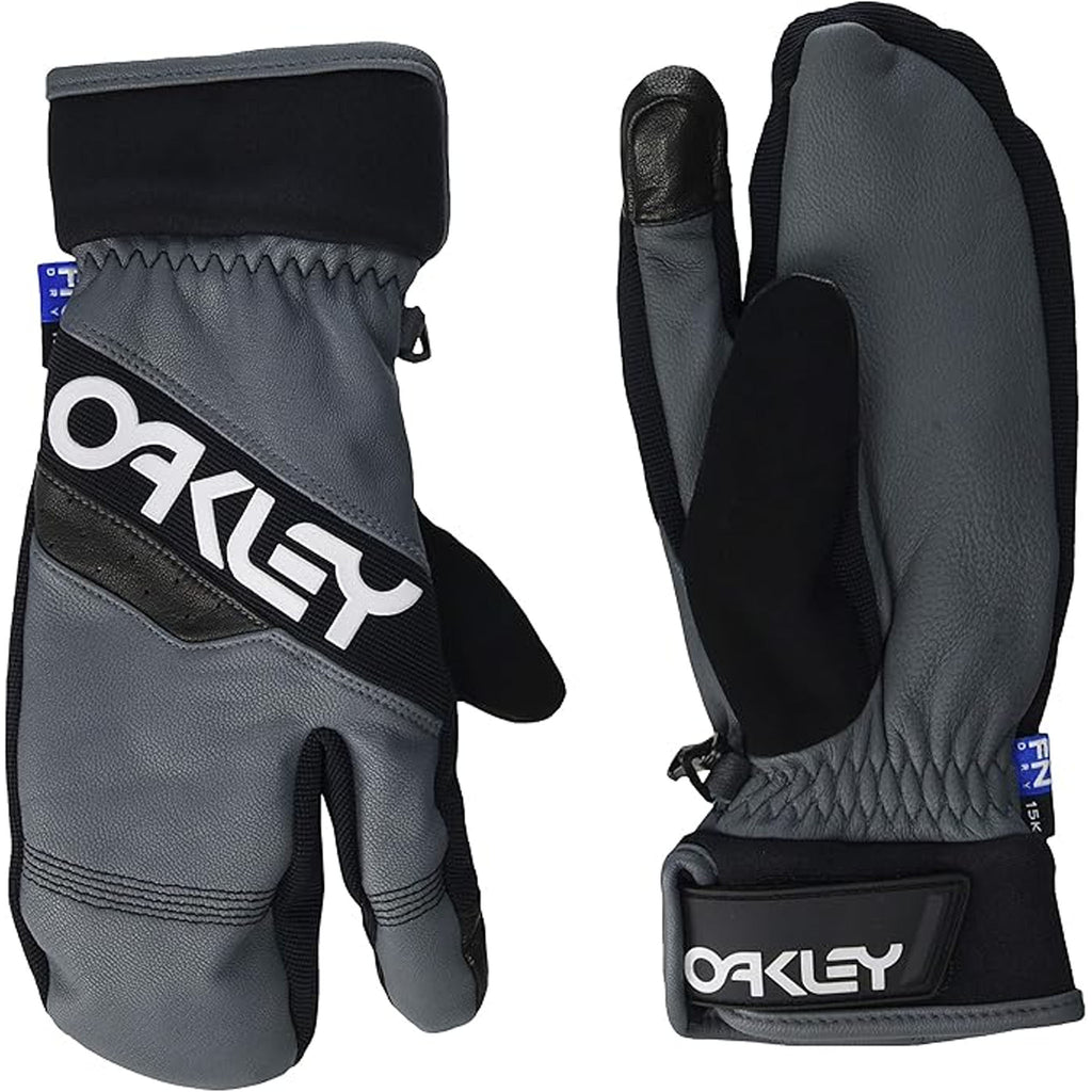 Oakley Mitten Factory Trigger Mitt 2 Mens Grey Gloves