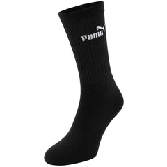Puma 3-Pack Elements Black Crew Socks