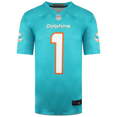 Nike NFL Miami Dolphins 1 Tua Tagovailoa Mens Home Legend Jersey