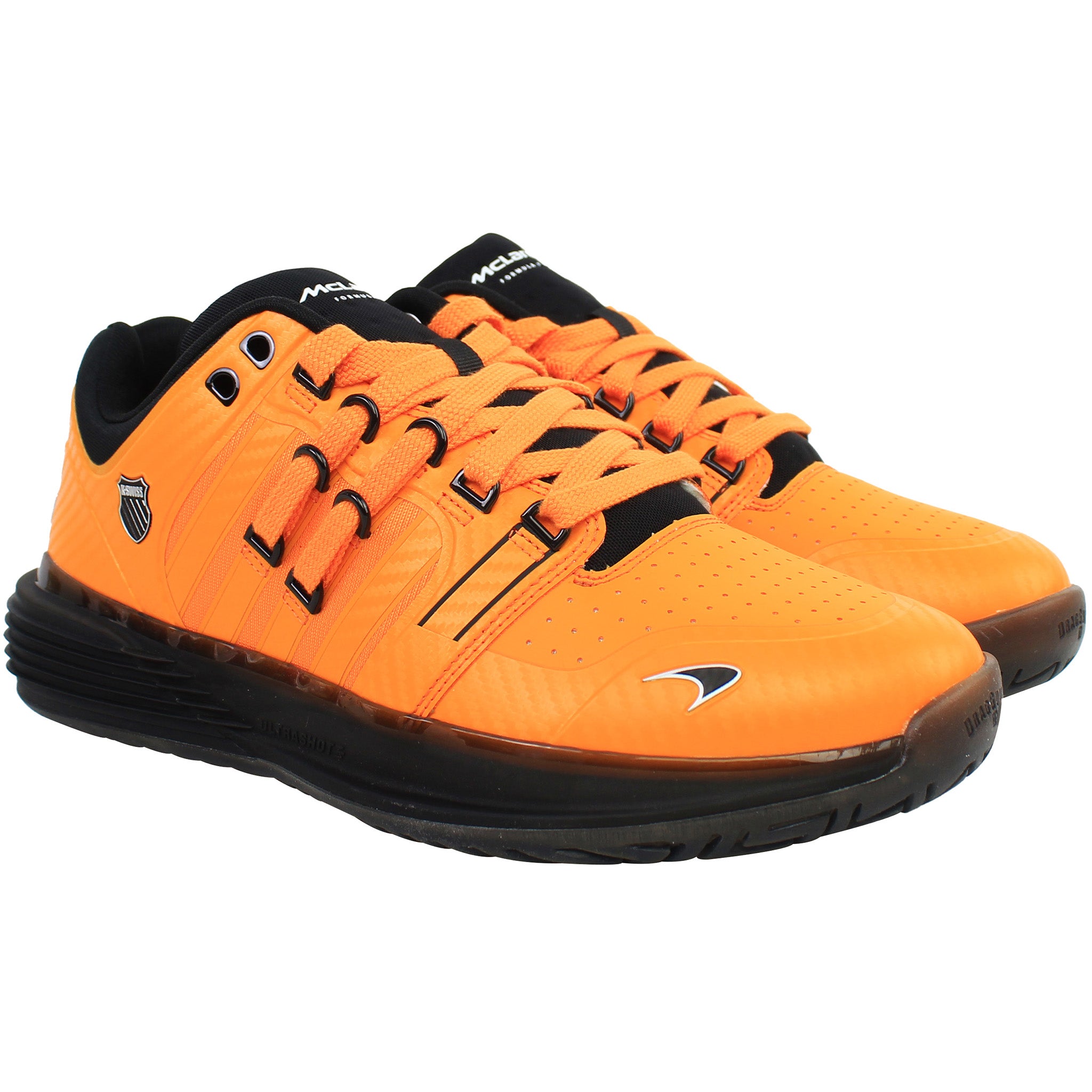 K-Swiss SI-18 Ultrashot x McLaren F1 Team Womens Orange Trainers