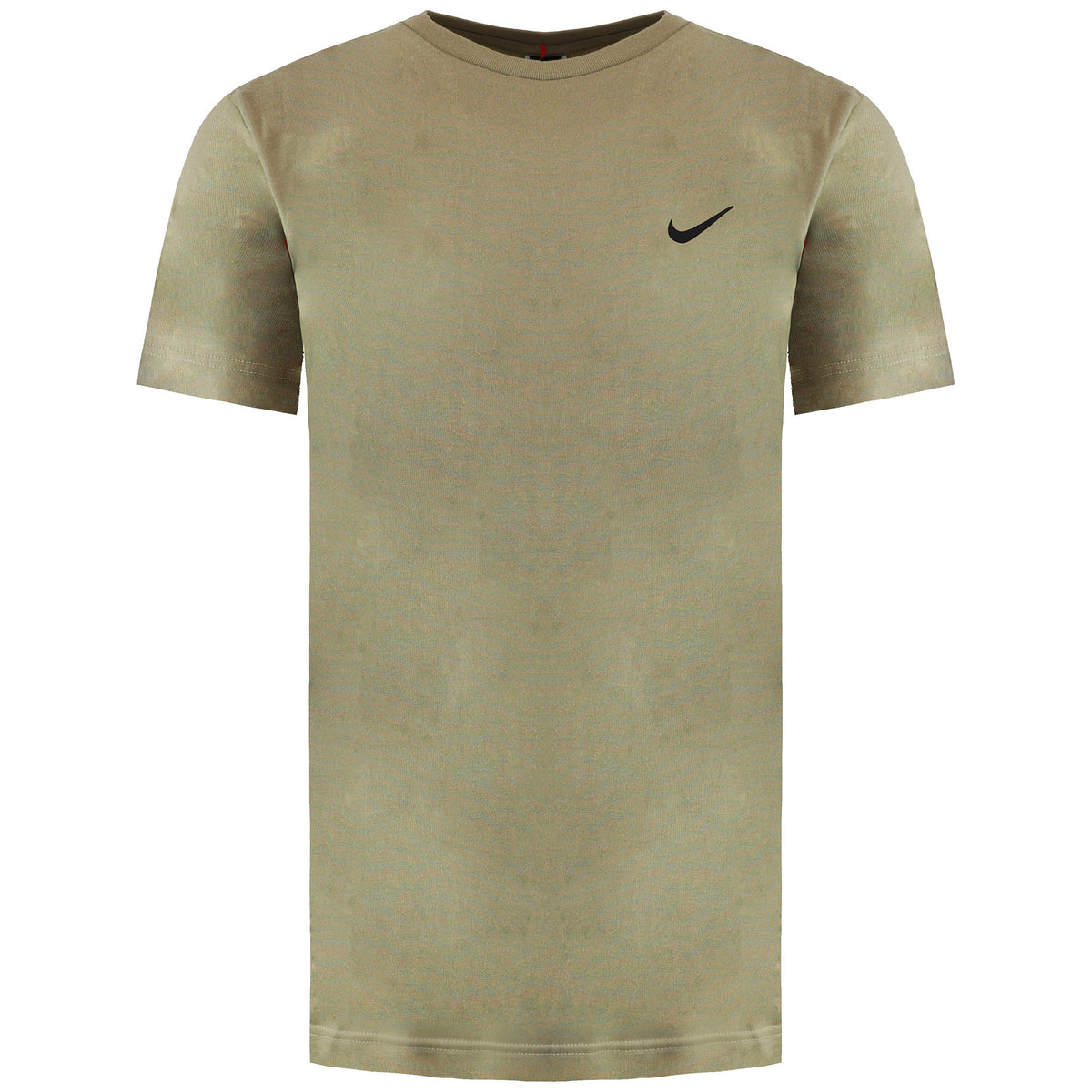 Nike Plain Logo Mens Light Brown T-Shirt