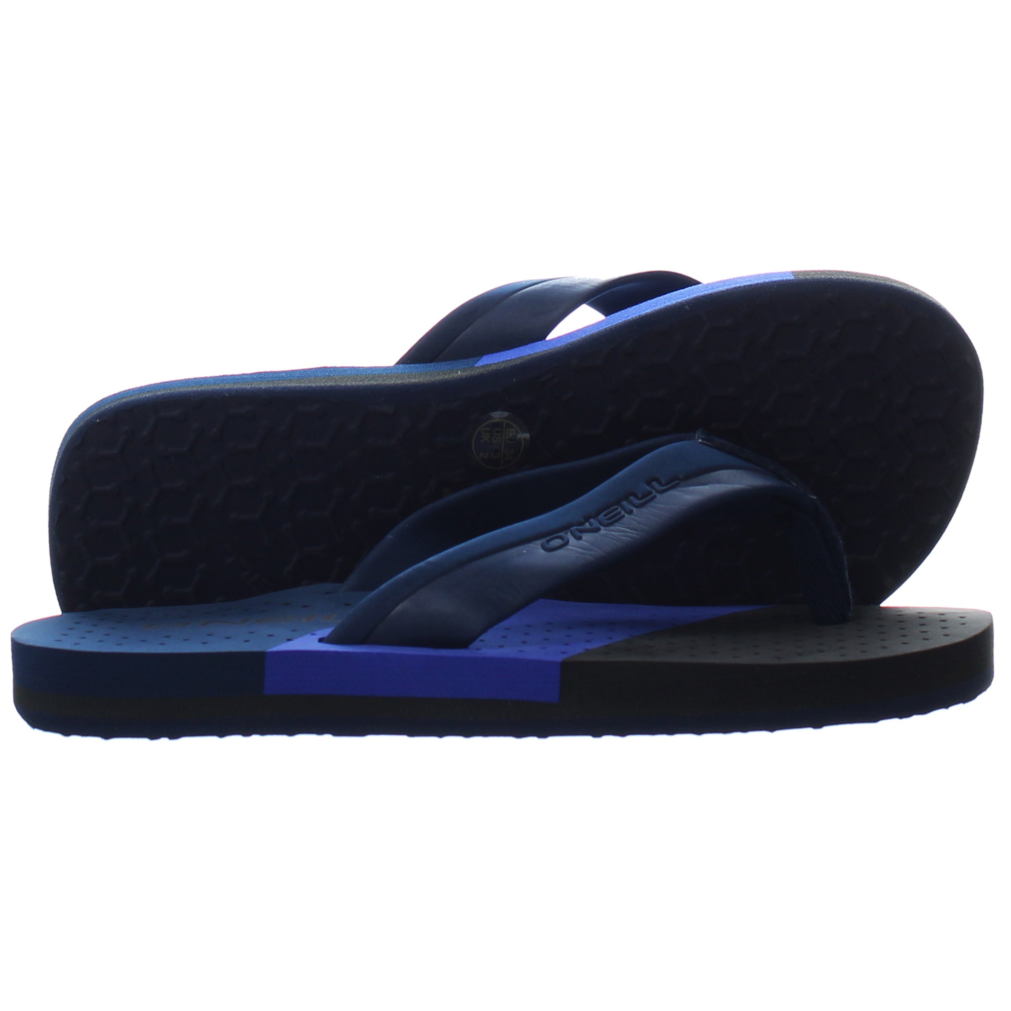 O'Neill FB Imprint Punch Kids Blue Flip-Flops