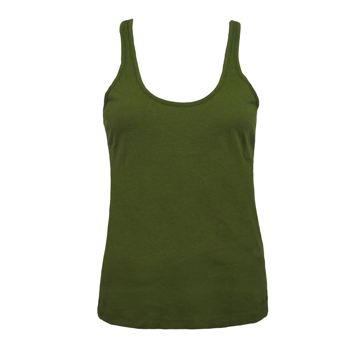 Timberland Silk Womens Green Tank Top