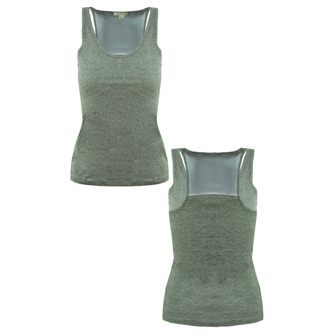 Timberland Silk Womens Dark Green Vest