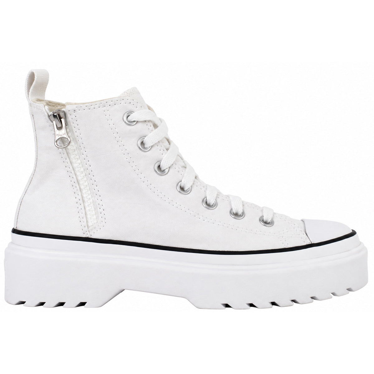 Converse Chuck Taylor Lugged Lift Hi Kids White Shoes