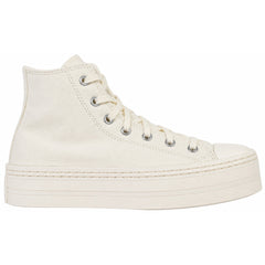 Converse Chuck Taylor Modern Lift Platform Womens Beige Plimsolls