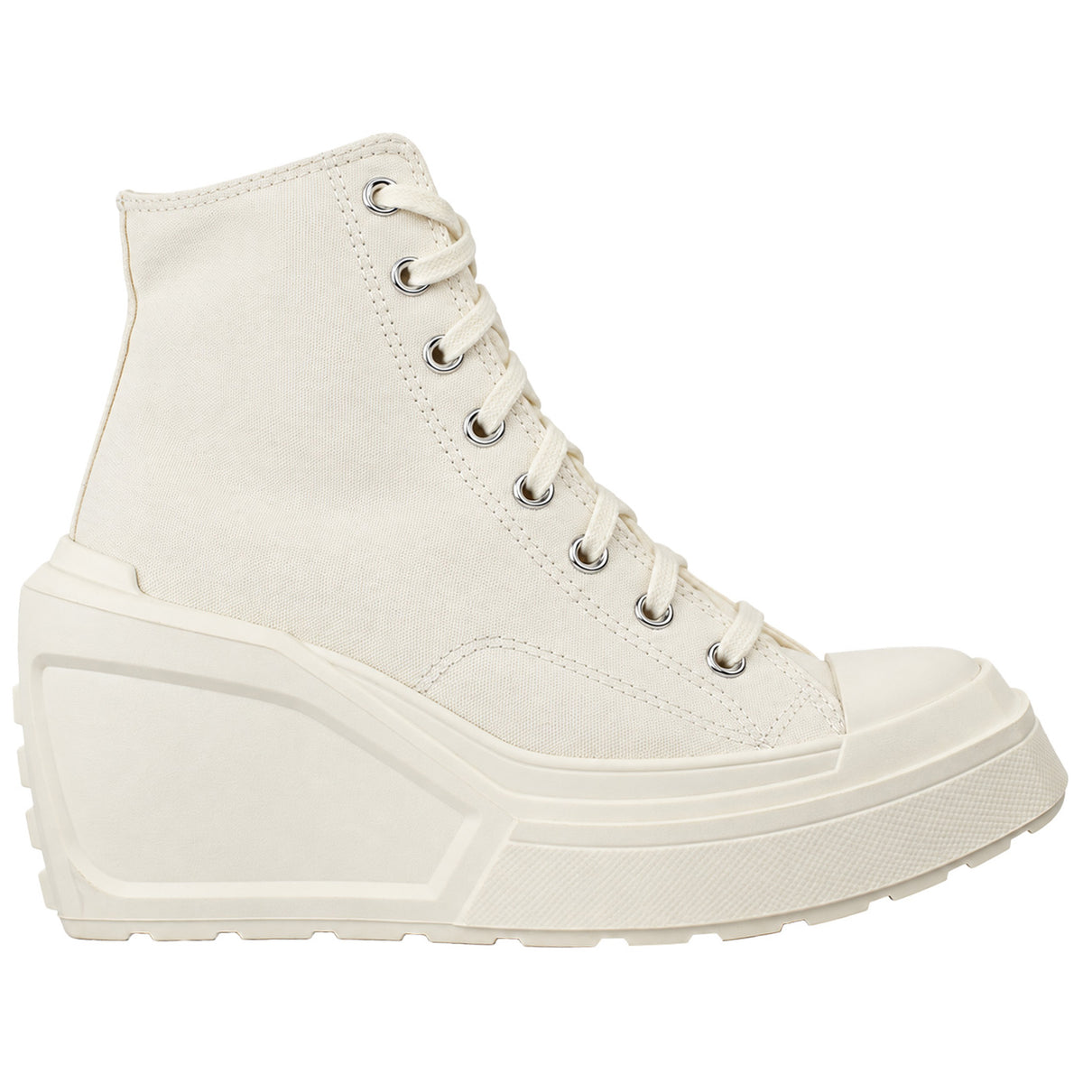 Converse Chuck 70 De Luxe Wedge Hi Womens White Shoes
