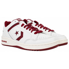 Converse Weapon OX Unisex White/Red Trainers