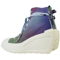 Converse Chuck 70 De Luxe Womens Denim Wedges