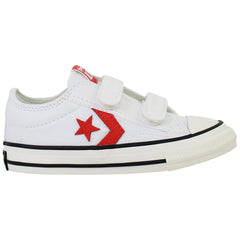 Converse Star Player 72 2V OX Kids White Plimsolls