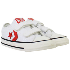 Converse Star Player 72 2V OX Kids White Plimsolls