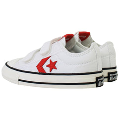 Converse Star Player 72 2V OX Kids White Plimsolls