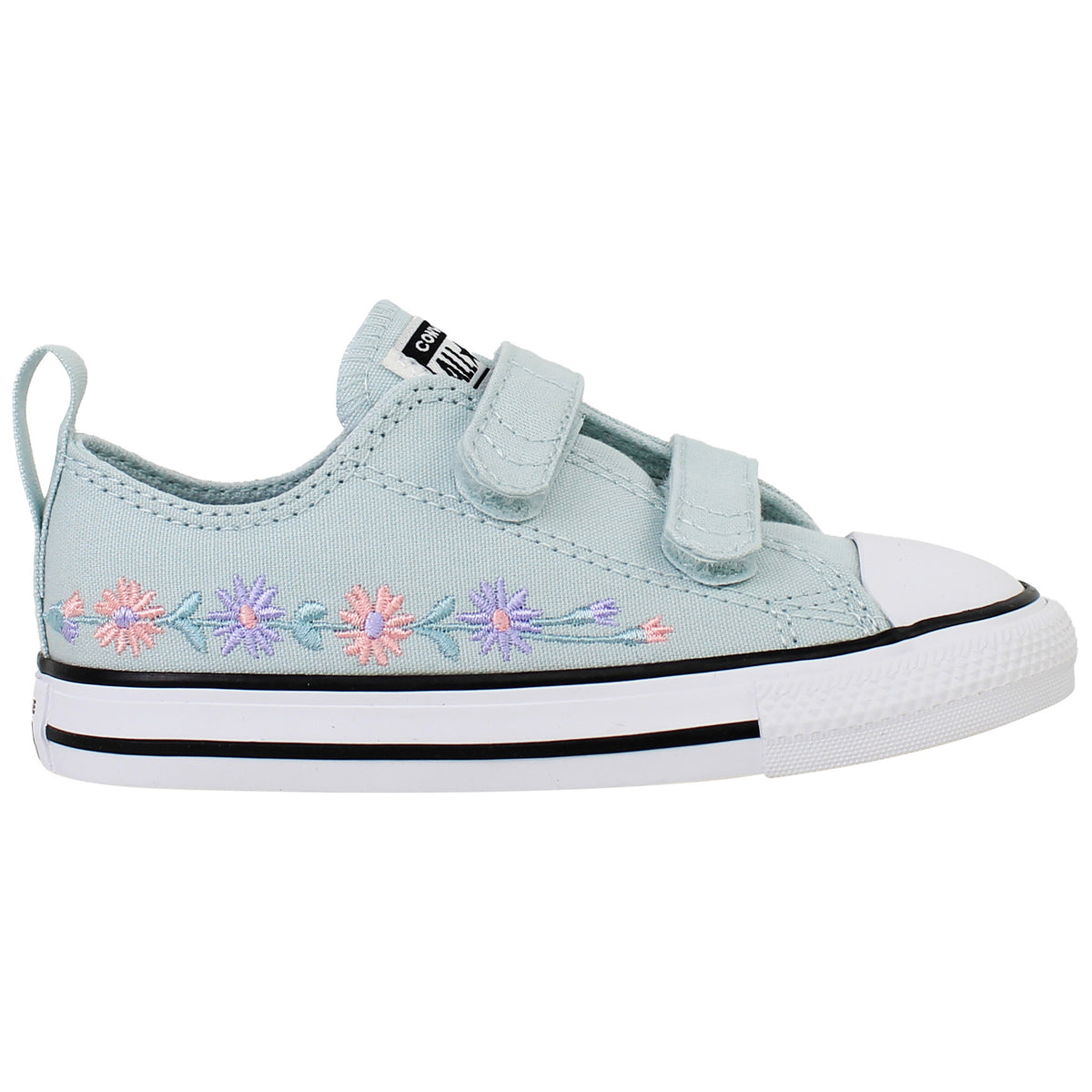 Converse Chuck Taylor 2V OX Kids Light Blue Plimsolls