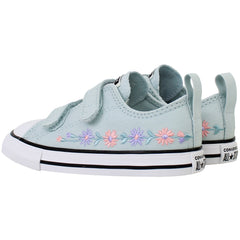 Converse Chuck Taylor 2V OX Kids Light Blue Plimsolls
