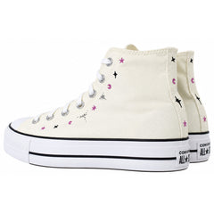 Converse Chuck Taylor Lift Hi Womens Off White Plimsolls