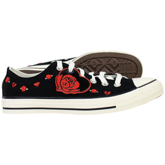 Converse Chuck Taylor OX Womens Black Plimsolls