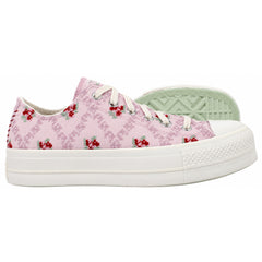 Converse Chuck Taylor Lift OX Womens Pink Plimsolls