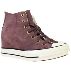 Converse Chuck 70 Wedge Hi Womens Burgundy Plimsolls