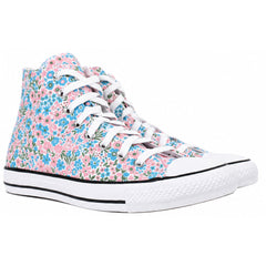 Converse Chuck Taylor Mini Flowers Hi Unisex Mulitocolour Plimsolls
