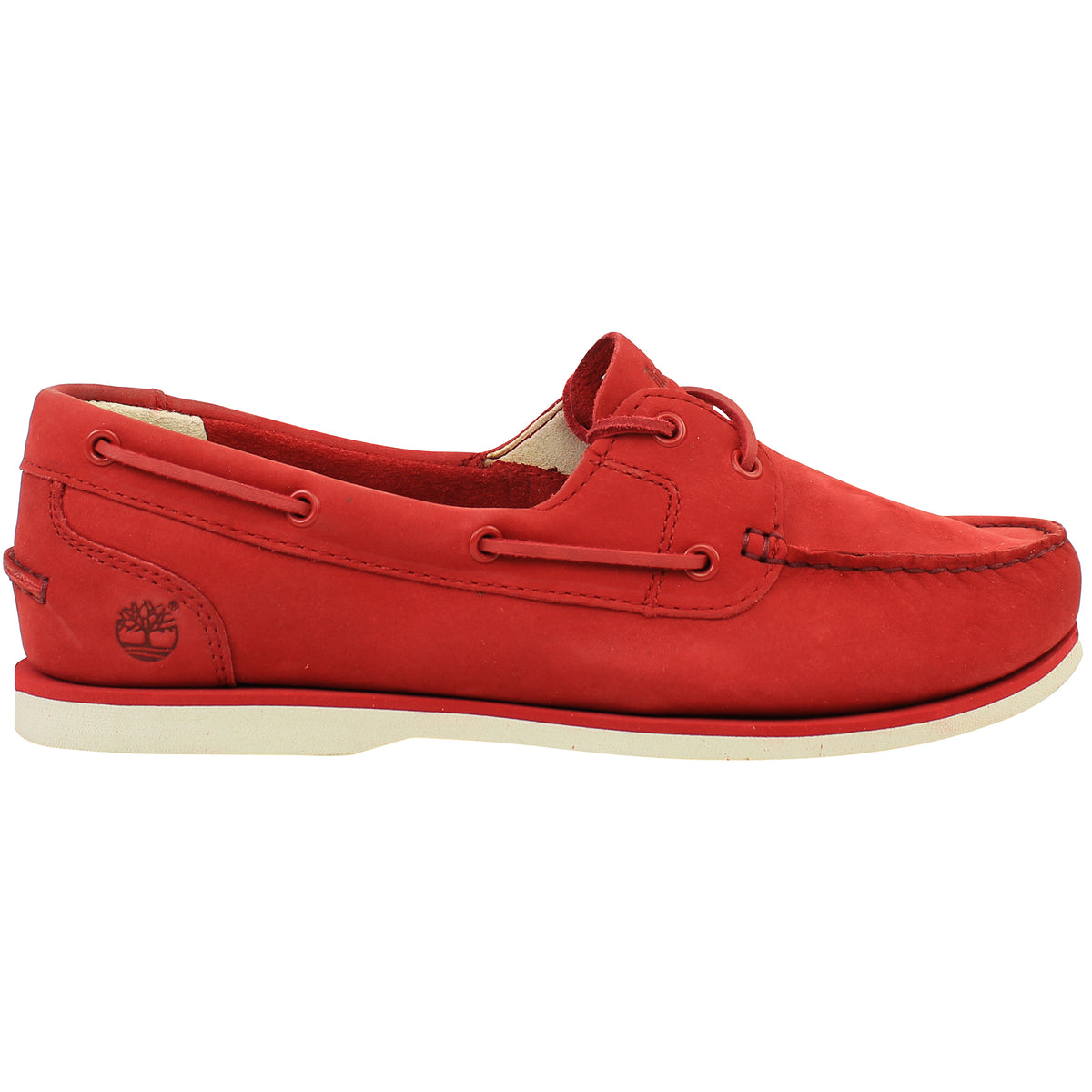 Timberland Classic Womens Red Boat Shoes