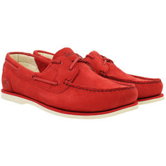 Timberland Classic Womens Red Boat Shoes