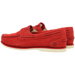 Timberland Classic Womens Red Boat Shoes