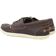 Timberland 4-Eye Odelay Mens Brown Boat Shoes