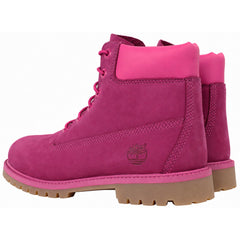 Timberland 6inch Premium Waterproof Kids Pink Boots