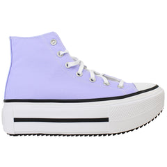 Converse Chuck Taylor Lift Double Stack Hi Unisex Purple Plimsolls