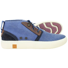 Timberland Amherst Womens Blue Chukka Boots