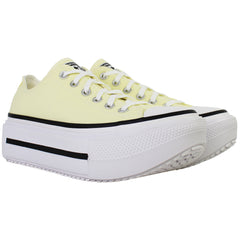 Converse Chuck Taylor Light Double Stack OX Unisex Yellow Plimsolls