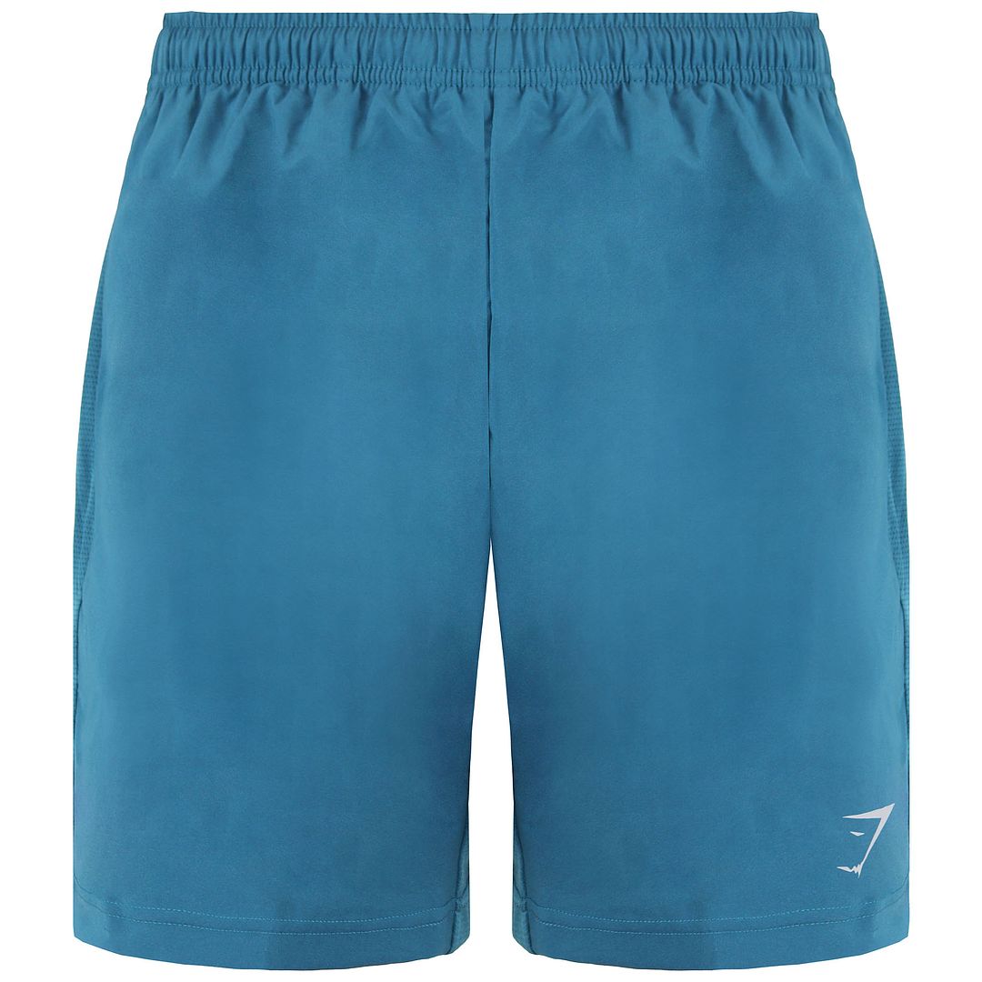 Gymshark Sport Logo Mens Teal Shorts