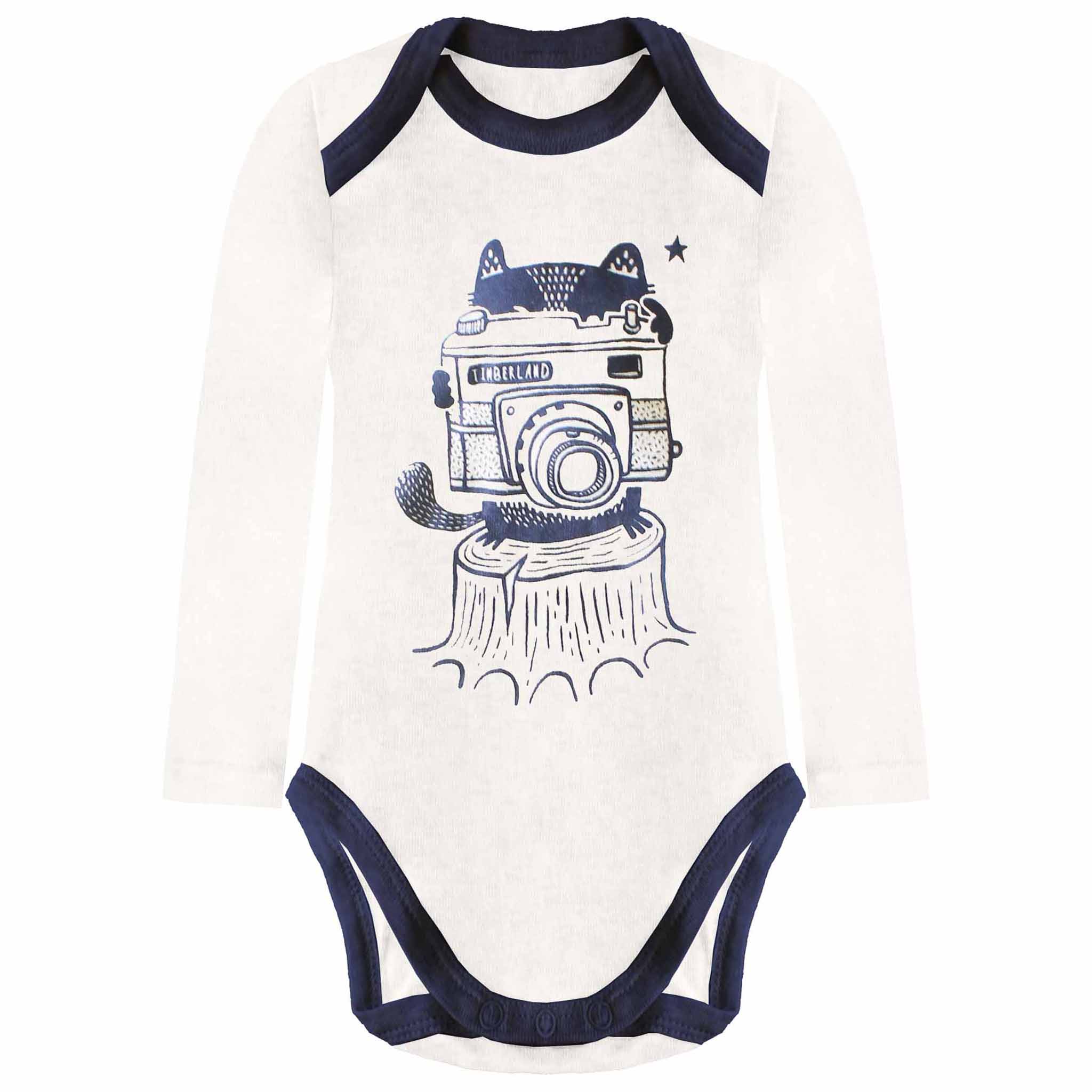 Timberland 3-Pack Printed Infants Bodysuits